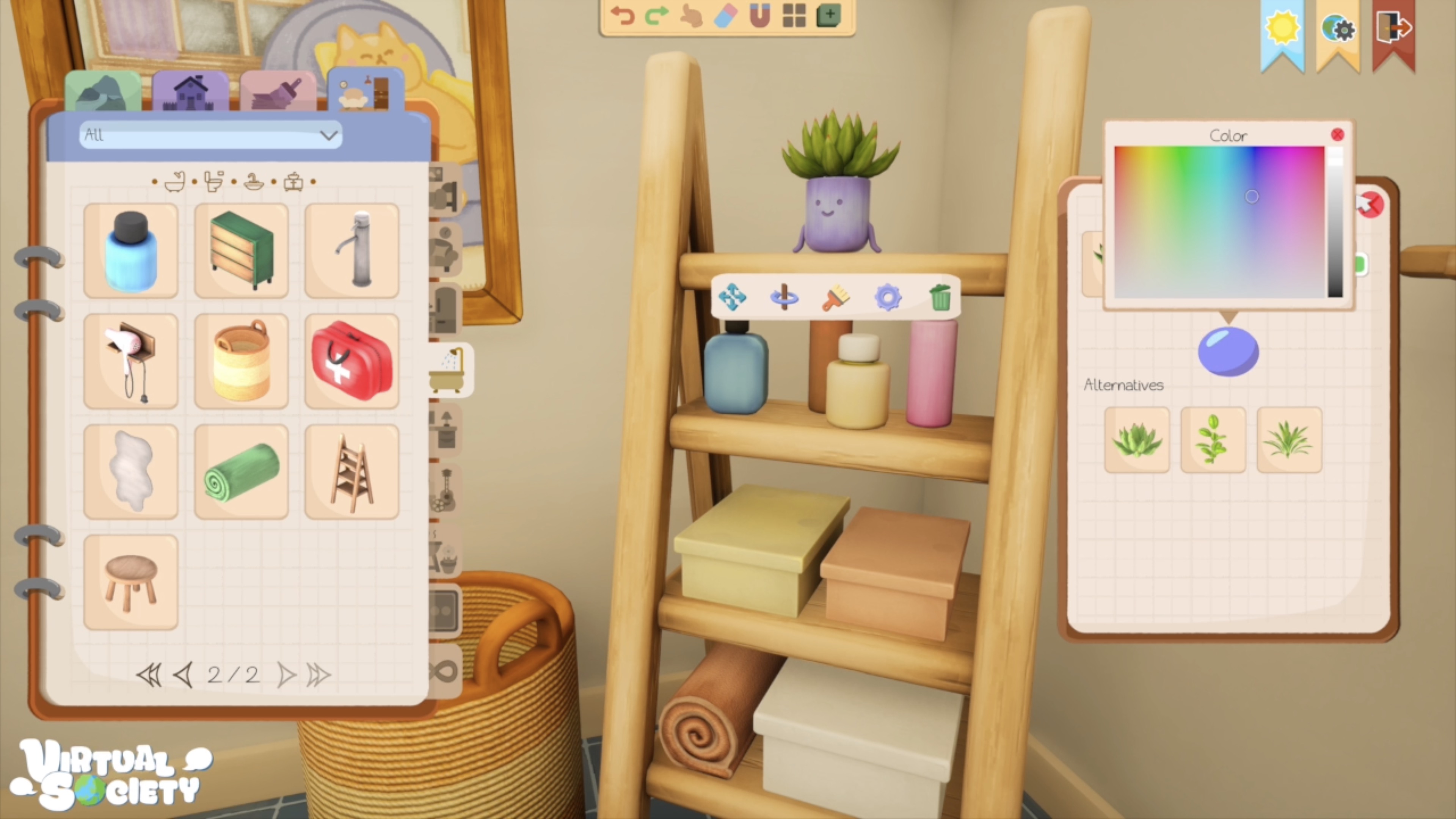virtualsociety screenshot